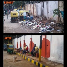 JC Nagar Clean-up
